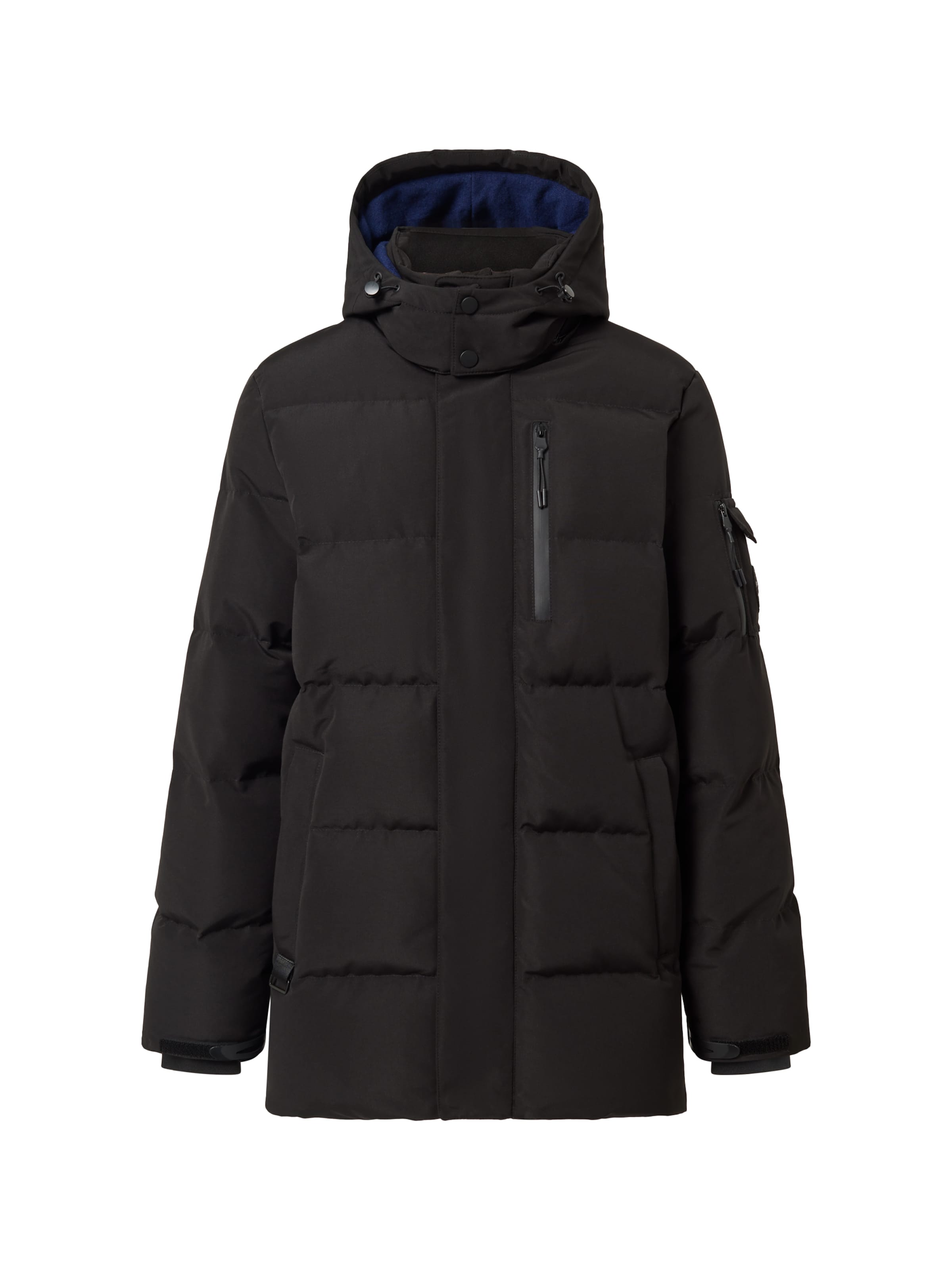 CASH-MERE.CH Talviparka värissä musta: etupuoli