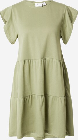 VILA Letní šaty 'SUMMER' – zelená: přední strana