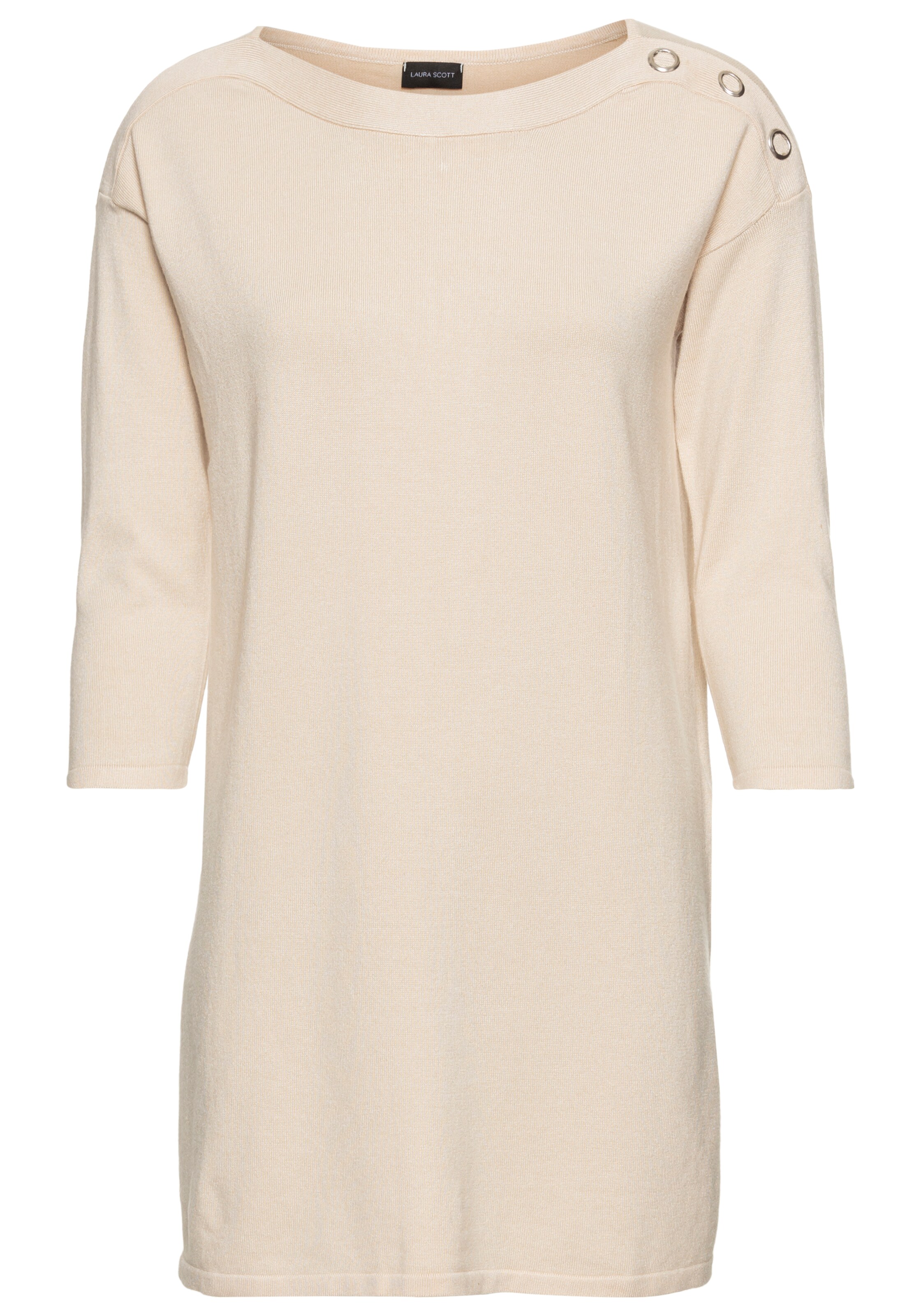 LAURA SCOTT Pullover in Beige: Vorderseite