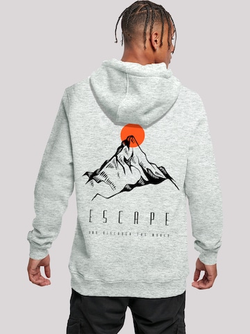 Pull-over 'Escape Discover The World Mountain' F4NT4STIC en gris : devant