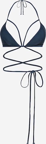 Triangolo Top per bikini 'Gina' di LSCN by LASCANA in blu: frontale