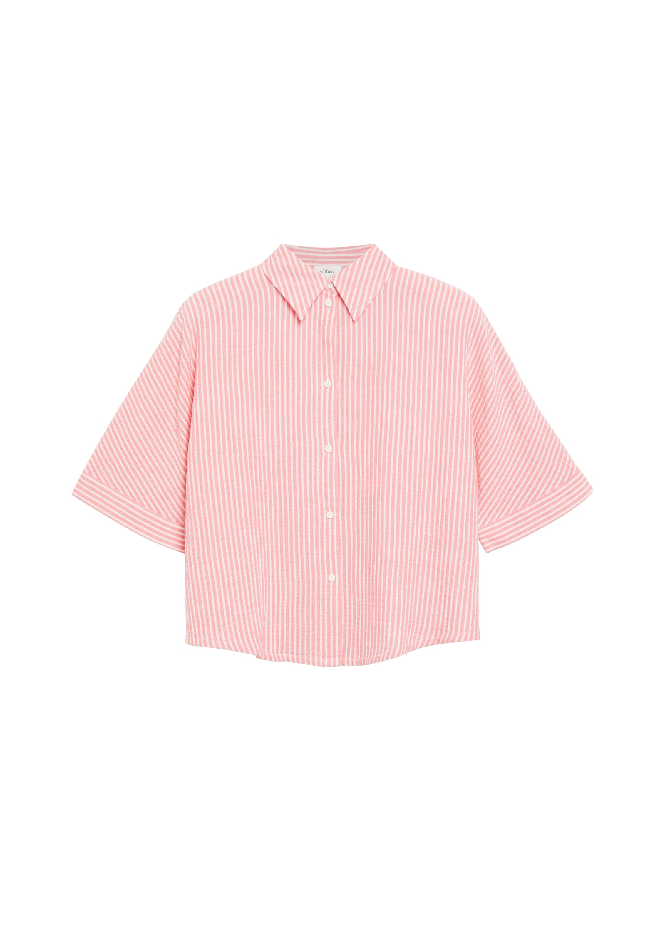 Camicia da donna di s.Oliver in rosa: frontale