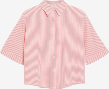 Camicia da donna di s.Oliver in rosa: frontale