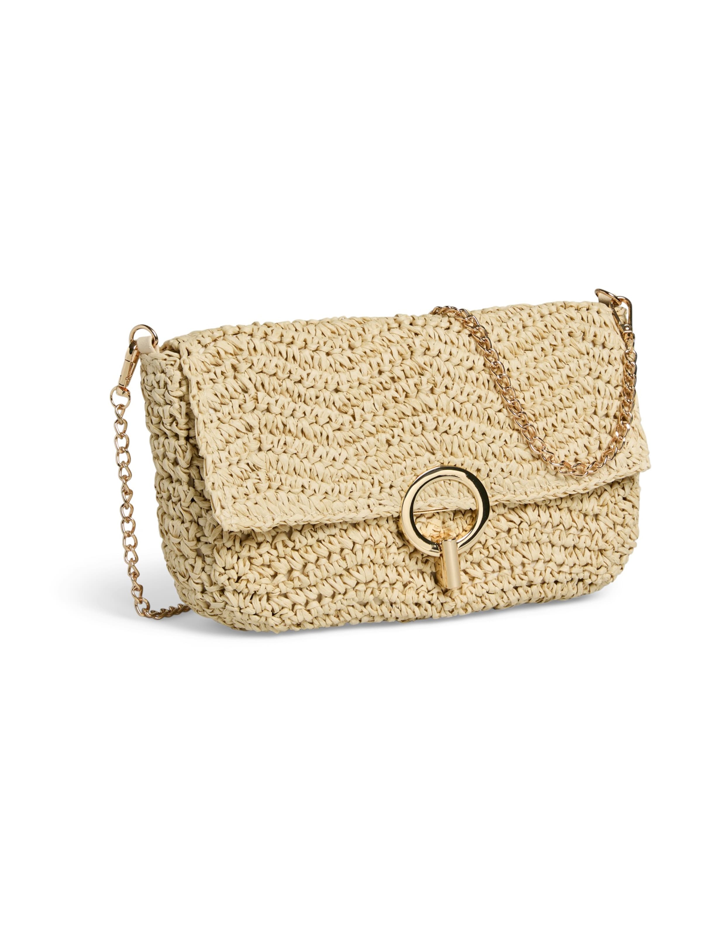 PIECES Axelremsväska 'PCGAMNA' i beige, Produktvy