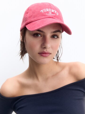 Pull&Bear Cap in Red