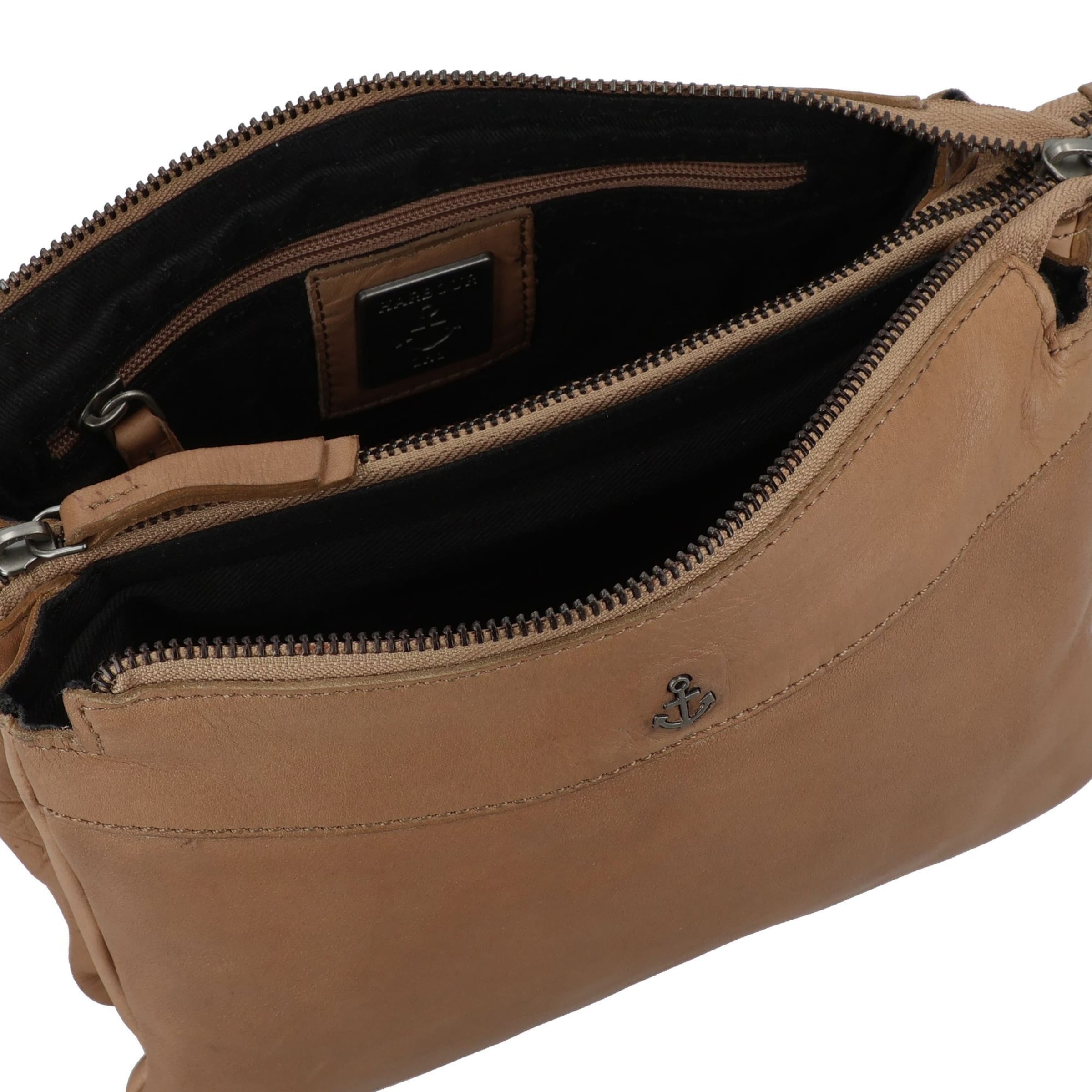 Harbour 2nd Umhängetasche 'Soft Weaving' in Braun