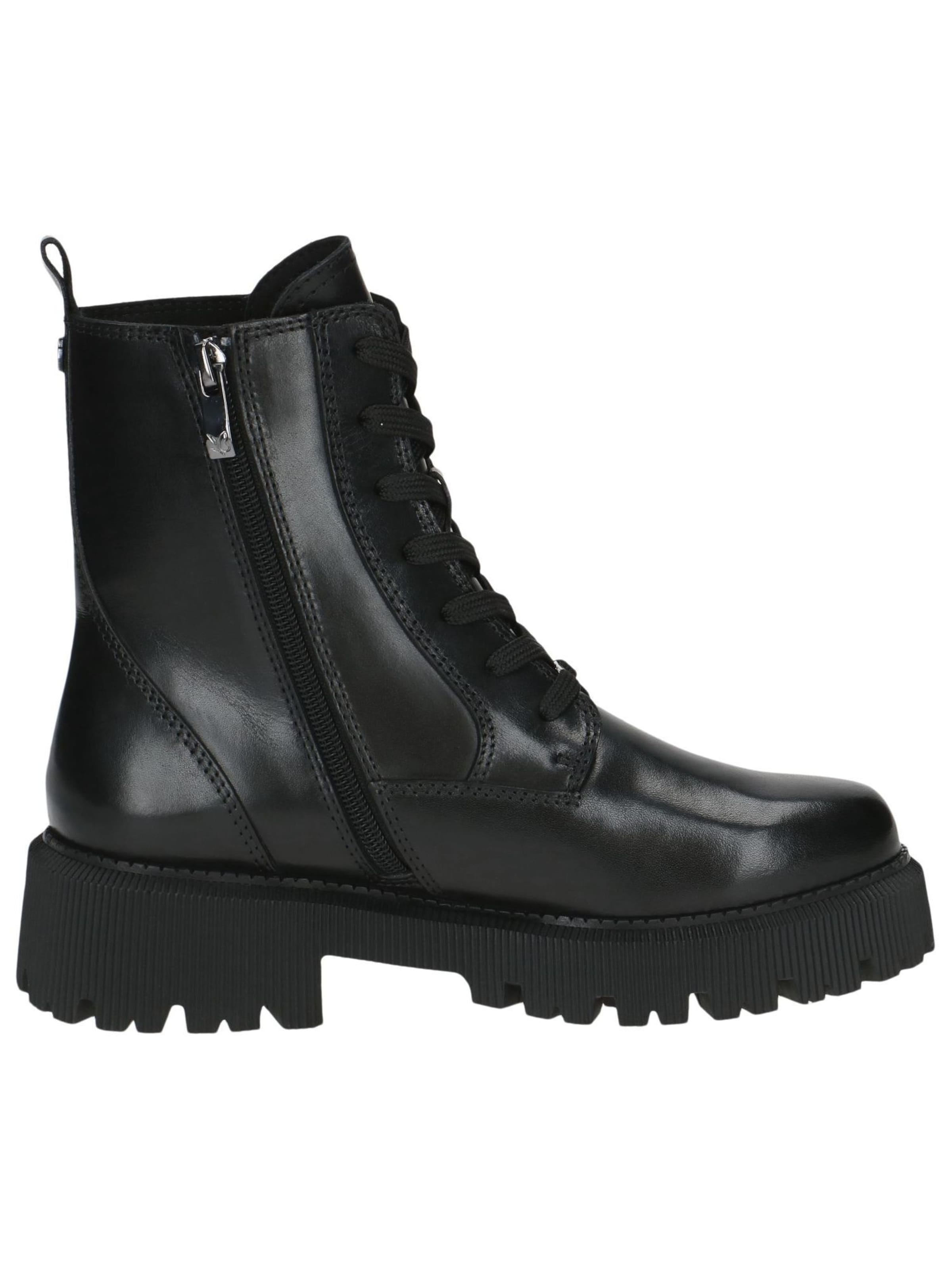 CAPRICE Schnürstiefelette 'Dilara' in Schwarz
