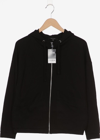 COMMA Sweatshirt & Zip-Up Hoodie in S in Black: front