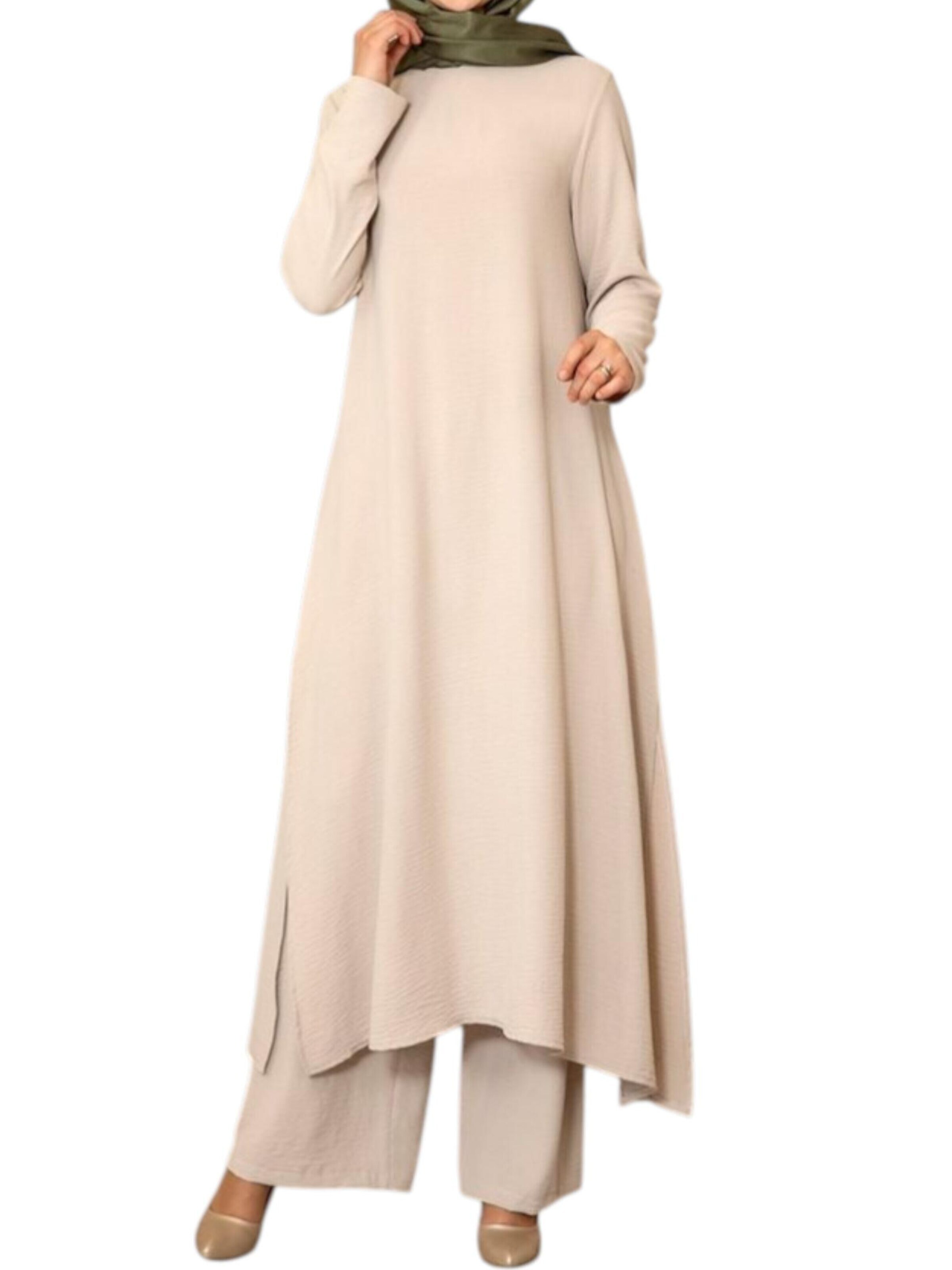 fashionshowcase Broekpak 'Modest ECE-Set' in Beige