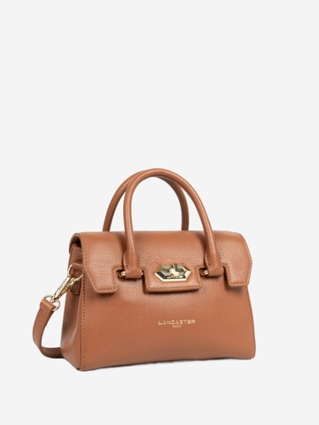 LANCASTER Paris - Malas de tiracolo 'Lancaster Sac à main A rabat avec fermoir Mini Milano Cosmos Camel' em castanho