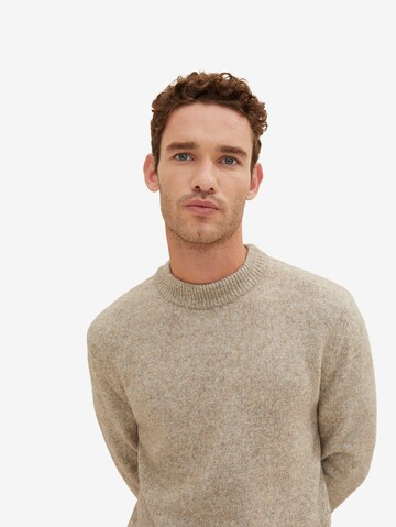 TOM TAILOR Sweater in Beige