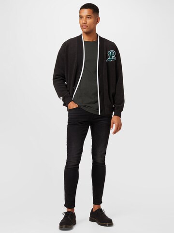 PUMA Fleece Jacket 'Team Fancy' in Black