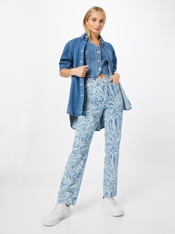 Regular Jeans 'Drew' de la VERO MODA pe albastru