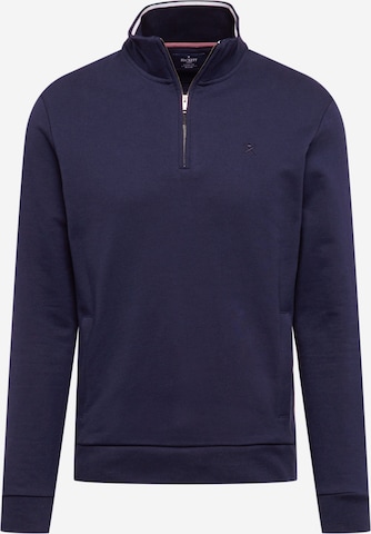 Hackett London Sweatshirt in Blauw: voorkant
