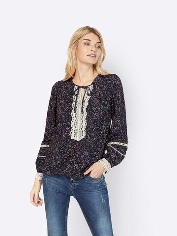 heine Blouse in Lila: voorkant