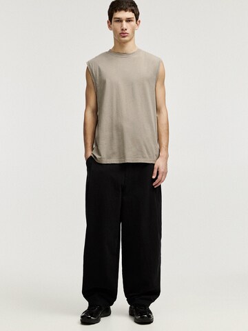 Pull&Bear Shirt in Beige