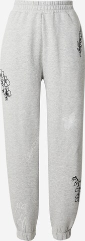 florence by mills exclusive for ABOUT YOU Tapered Pants 'Lili' in Grey: front