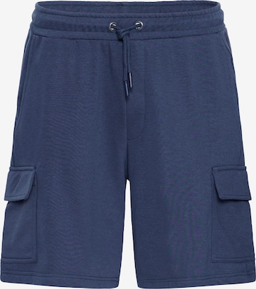 Coupe slim Pantalon cargo ' BHCARAB ' BLEND en bleu : devant