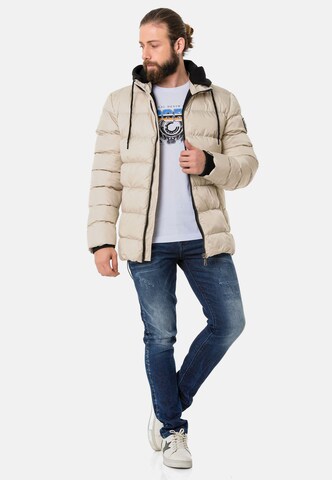 CIPO & BAXX Between-Season Jacket in Beige