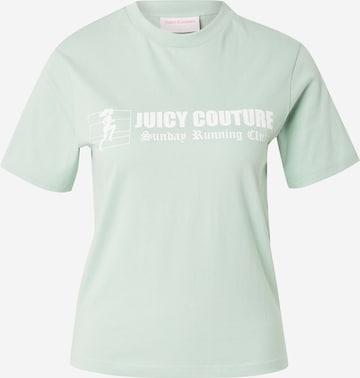 Juicy Couture Футболка 'The Runner' в Зеленый: спереди