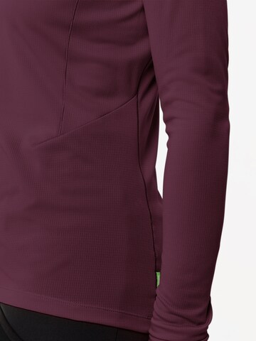 VAUDE Sports sweater 'Larice II' in Red
