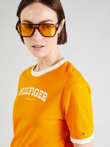 TOMMY HILFIGER T-Shirt in Orange