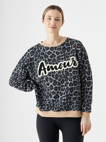 Sweat-shirt CODELLO en gris : devant