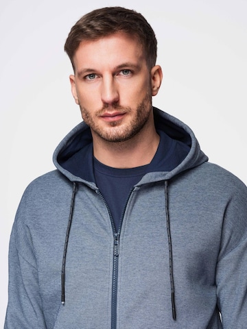 Ombre Sweatshirt i blå