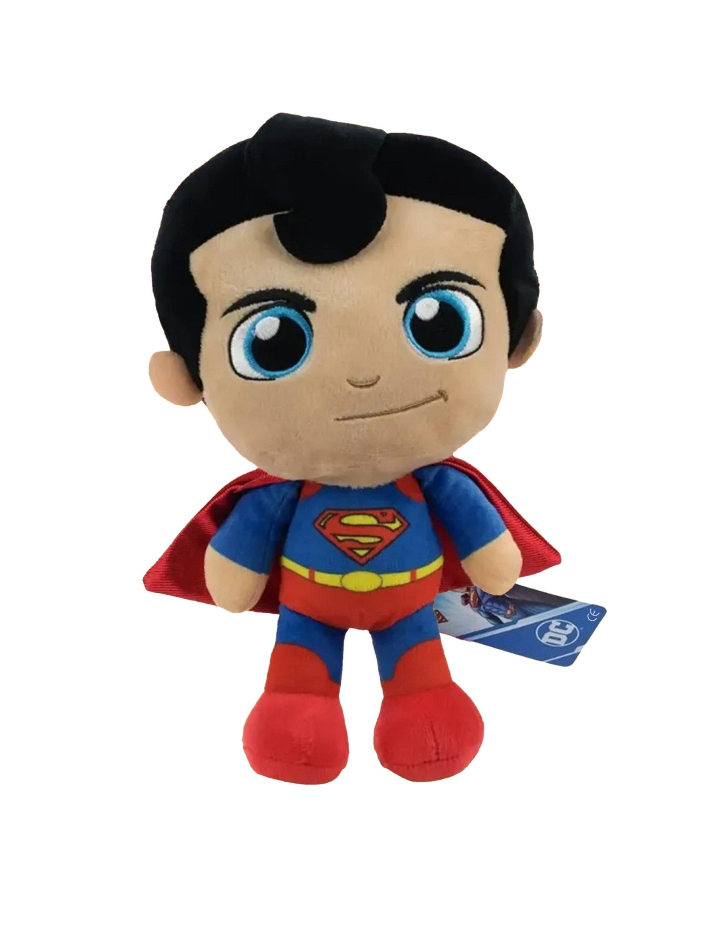 Animaux en peluche 'DC Comics Superman Solo – Plüschfigur 22 cm' DISNEY en bleu : devant