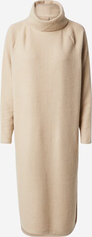 Soyaconcept Strikkekjole 'TAMIE' i beige: forside