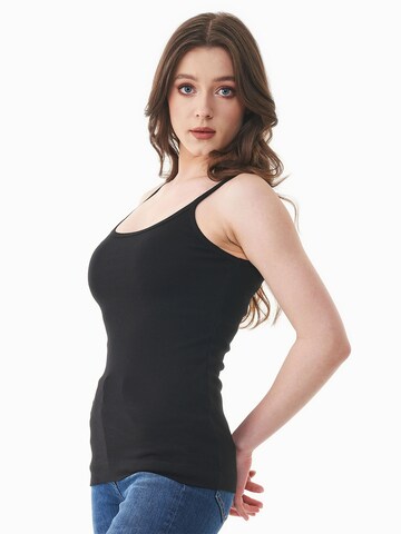 Organication Top in Schwarz