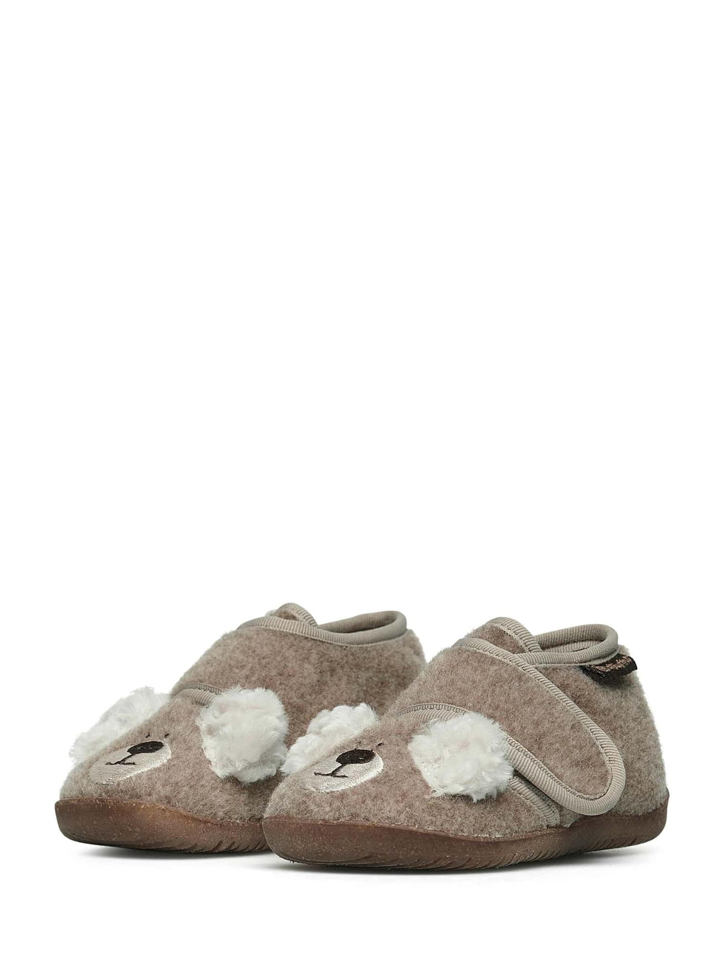NATURINO Slipper 'BIDAIM' in Beige: front
