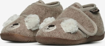 NATURINO Slipper 'BIDAIM' in Beige: front