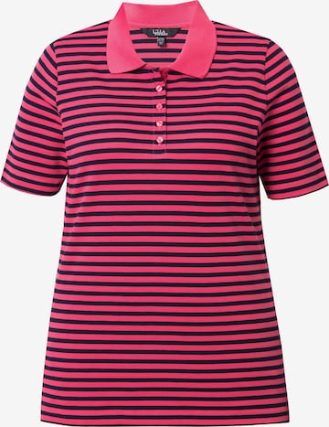 T-shirt Ulla Popken en rose : devant
