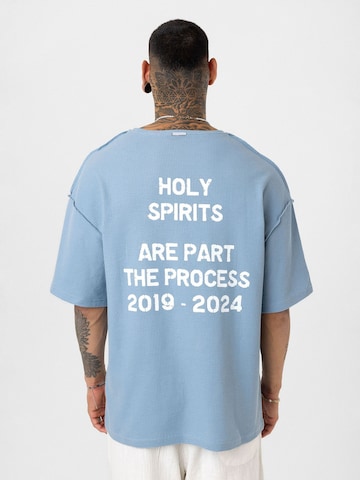 T-Shirt 'Daan' Dandalo en bleu : devant