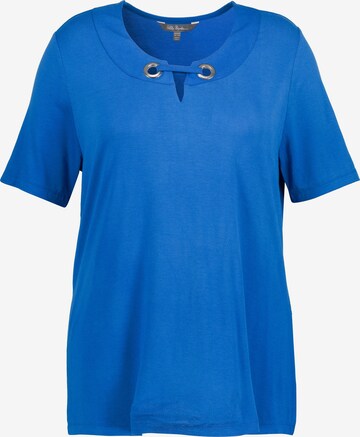 Ulla Popken Shirt in Blauw: voorkant