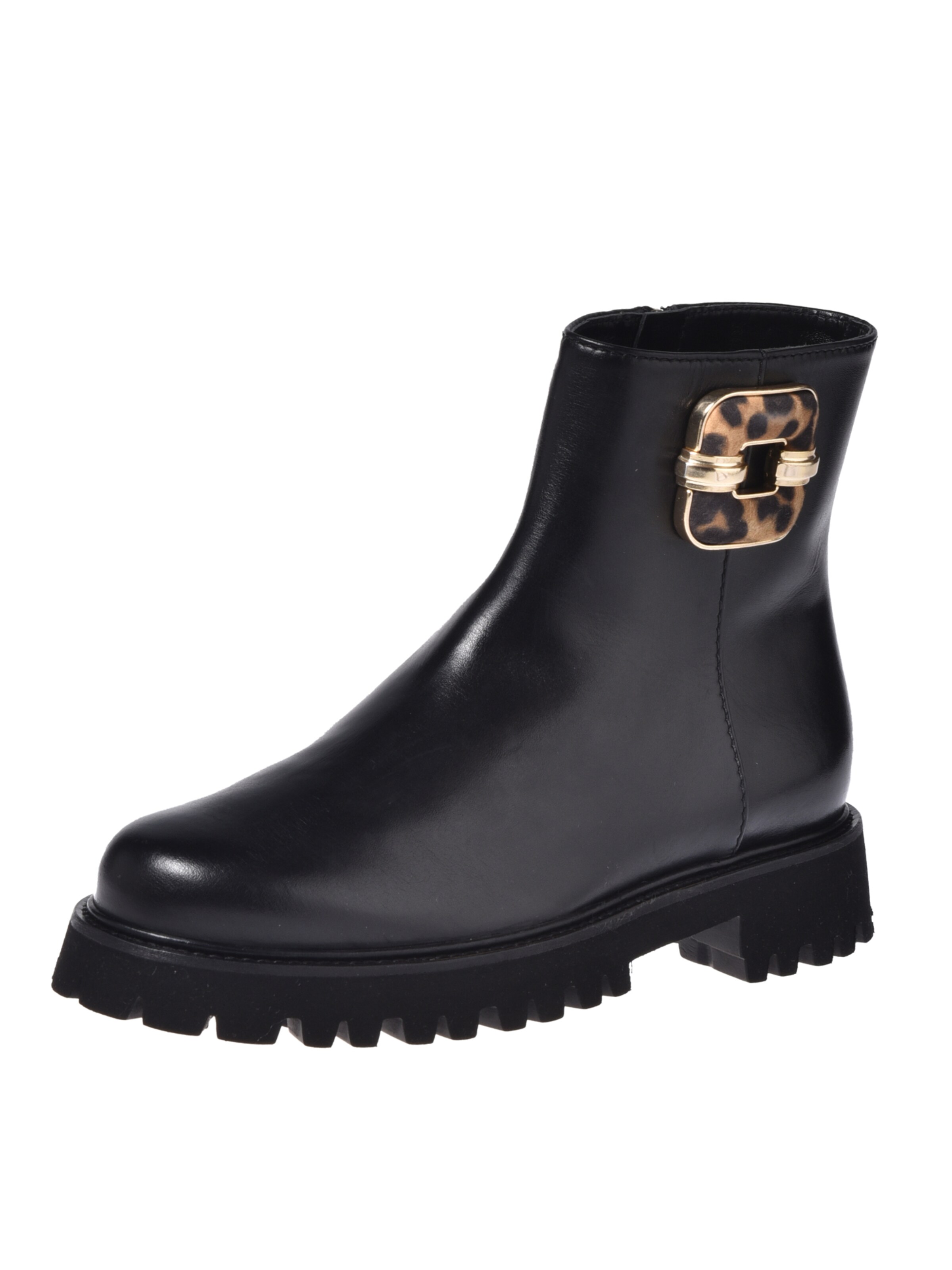 BALDININI Chelsea boots in Zwart: voorkant