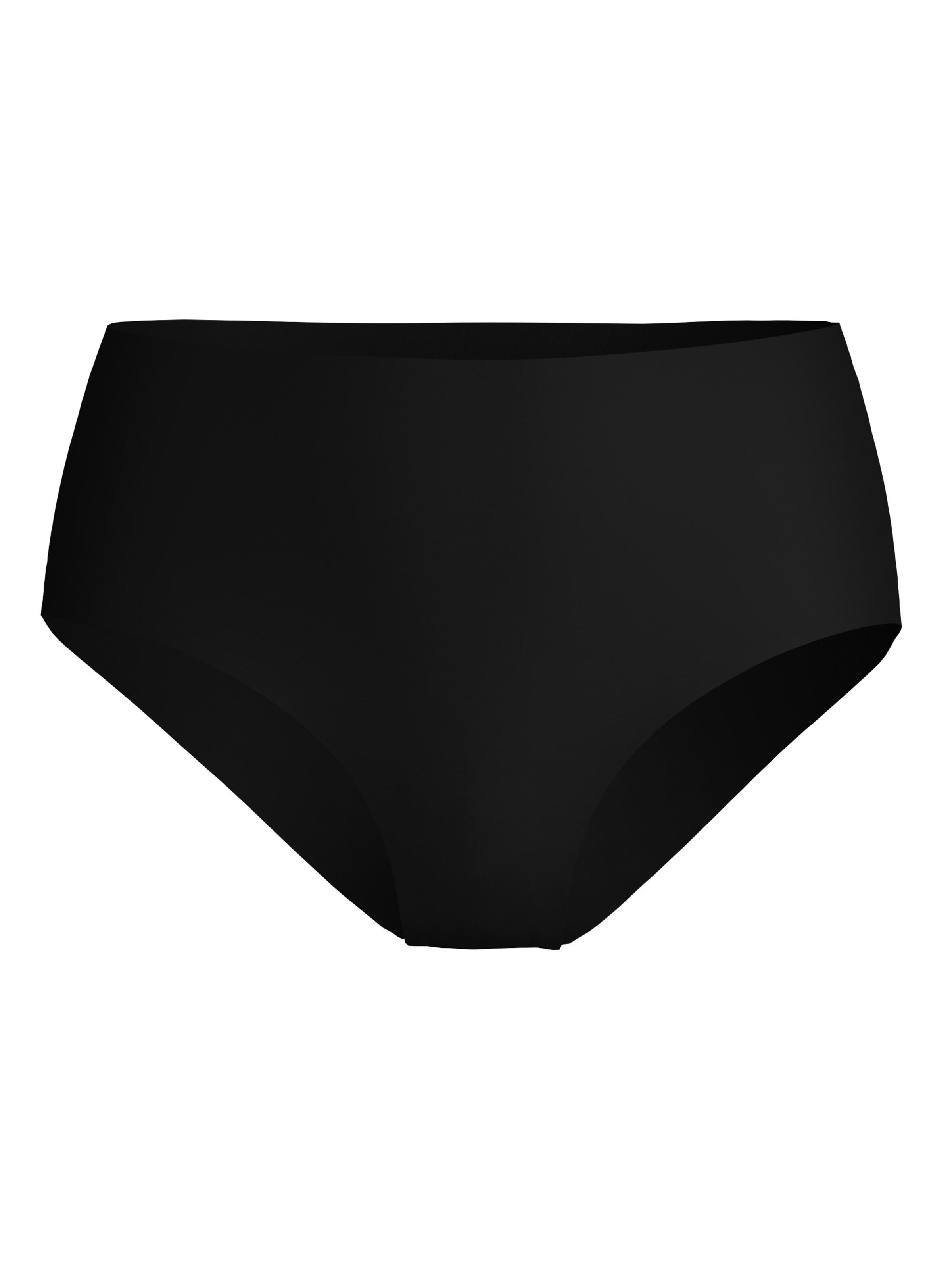 Slip 'Sleek Skin' di CALIDA in nero: frontale