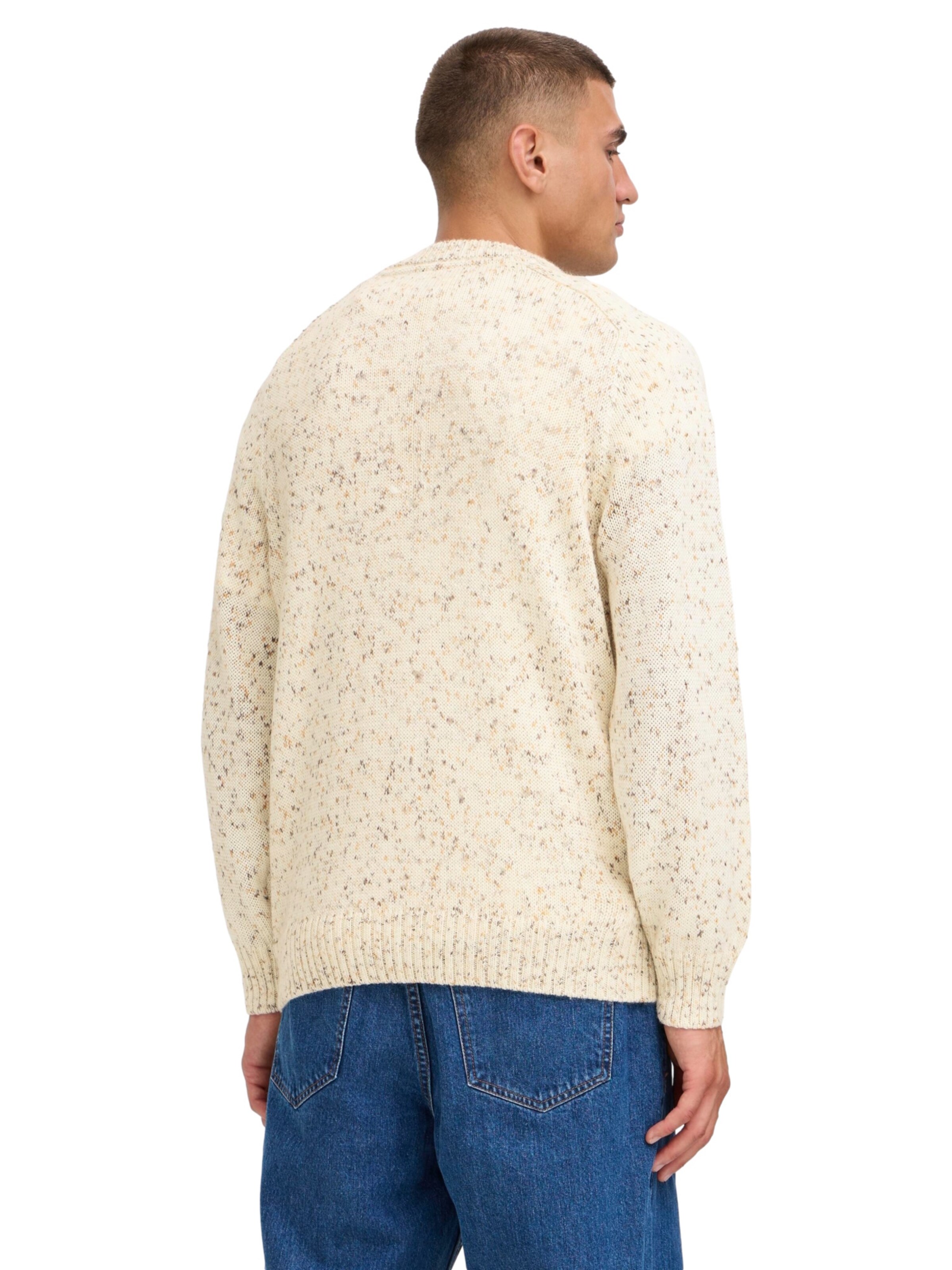 !Solid Sweater 'Simcha' in White