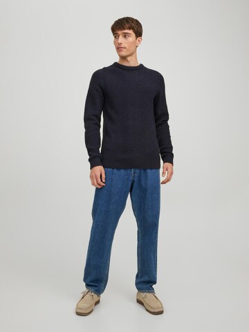 Pull-over 'Stanford' JACK & JONES en bleu