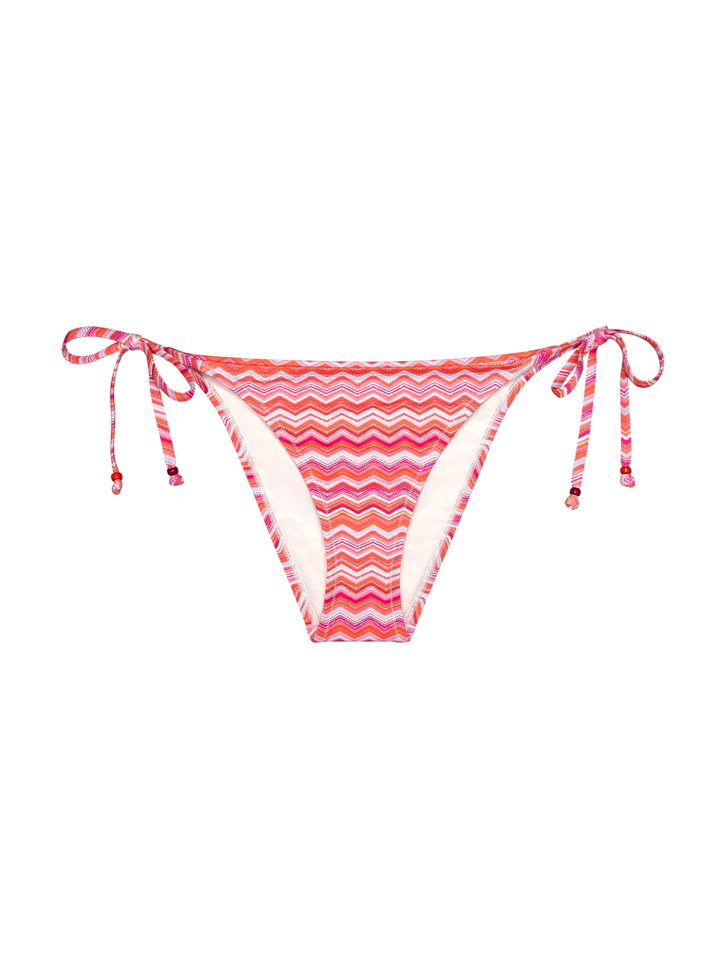 TRIUMPH Bikinibroek ' Red Label Mix & Match Summer ' in S in de kleur Oranje / Rood / Wit, Productweergave