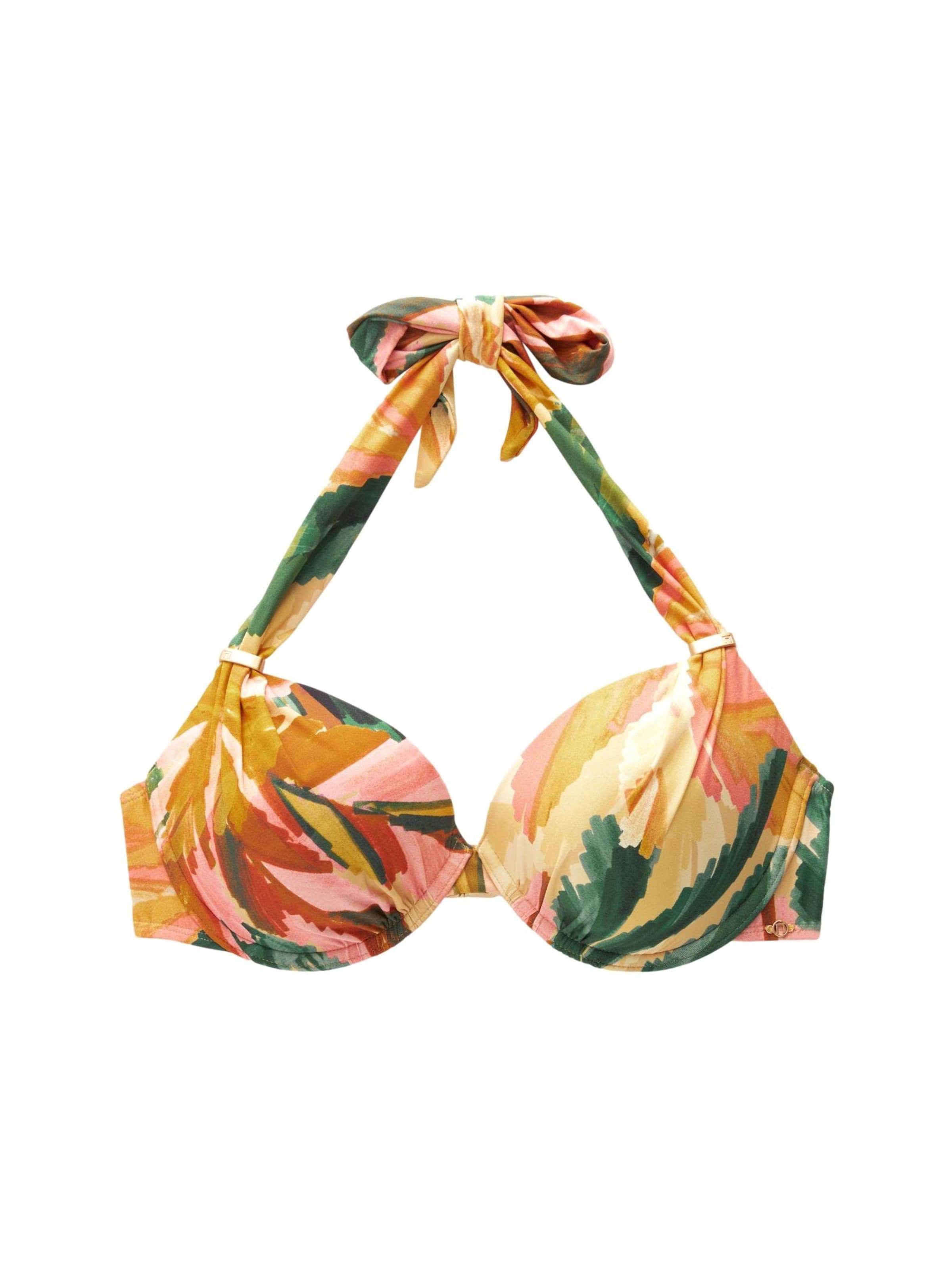 Next - Clásico Top de bikini en naranja: frente