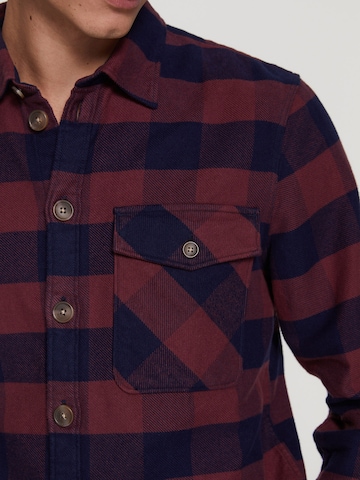 Shiwi Regular fit Button Up Shirt 'Brad' in Red