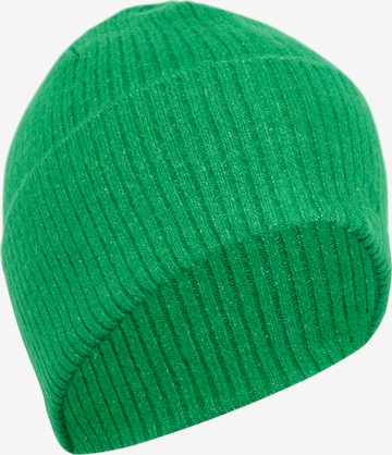 SAINT TROPEZ Beanie 'Trixie' in Green: front