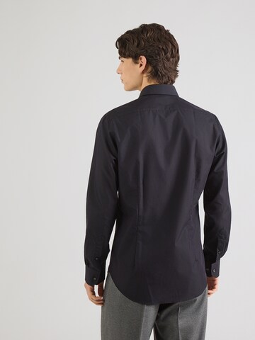 Michael Kors Slim Fit Hemd in Schwarz: Rückseite