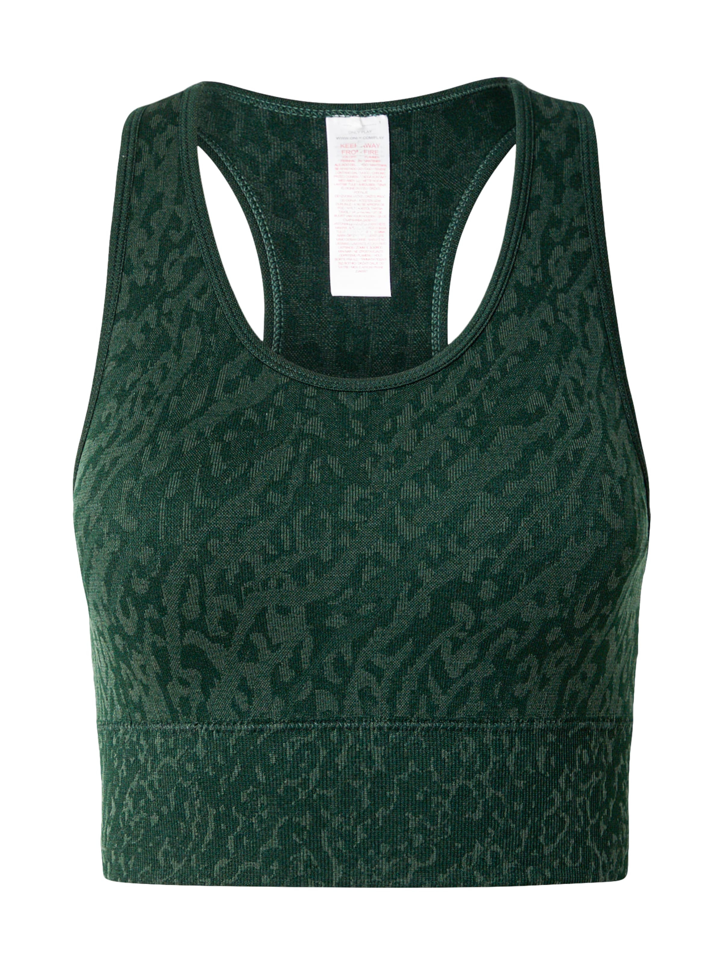 Bustino Reggiseno sportivo 'ONPDaisy-2-Betty' di ONLY PLAY in verde: frontale