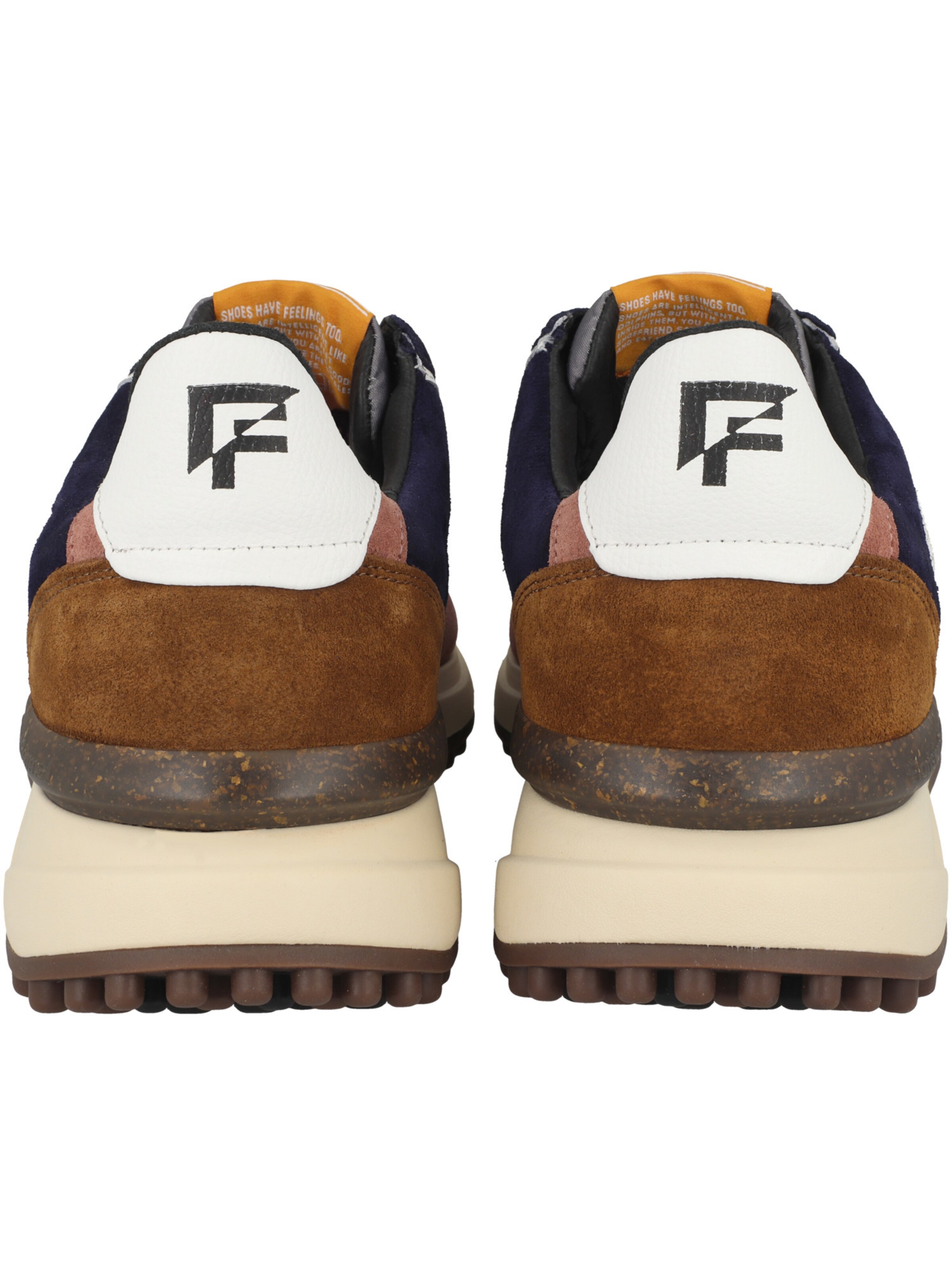 Baskets basses 'Noppi' Floris van Bommel en marron