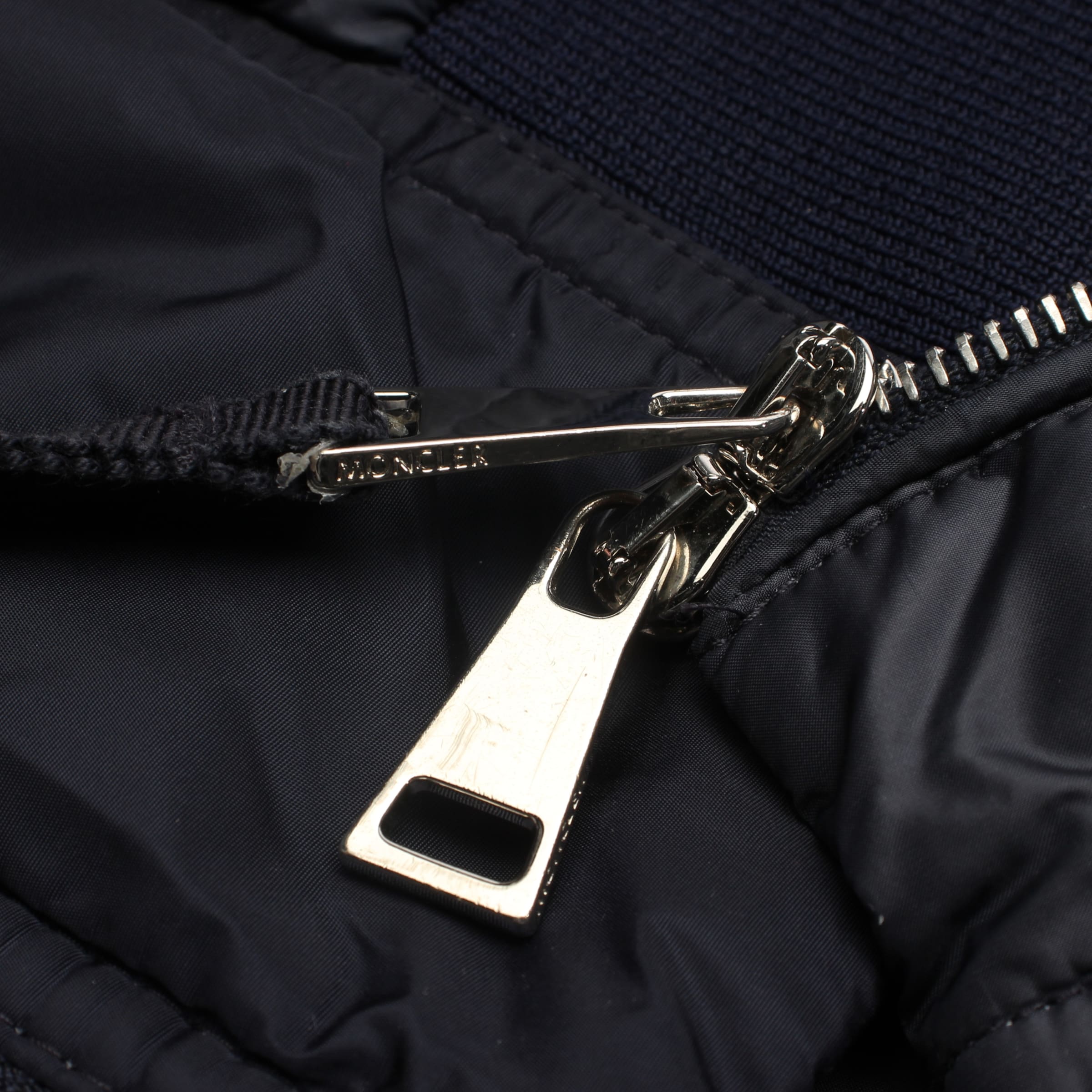 MONCLER Übergangsjacke XXS in Blau