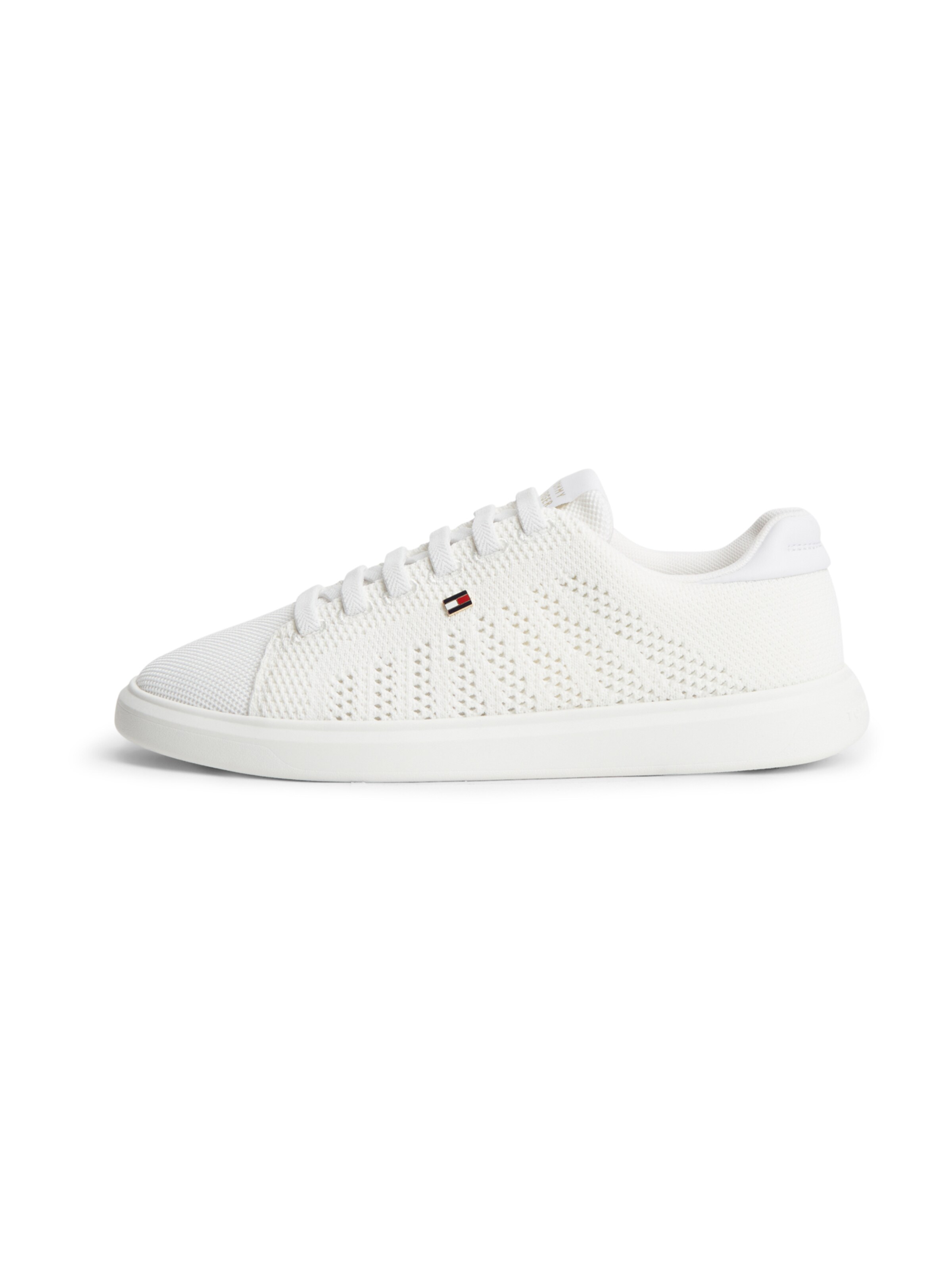 TOMMY HILFIGER Sneakers laag 'LIGHT KNIT' in Wit: voorkant
