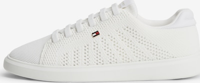 Sportbačiai be auliuko 'LIGHT KNIT' iš TOMMY HILFIGER, spalva – balta, Prekių apžvalga